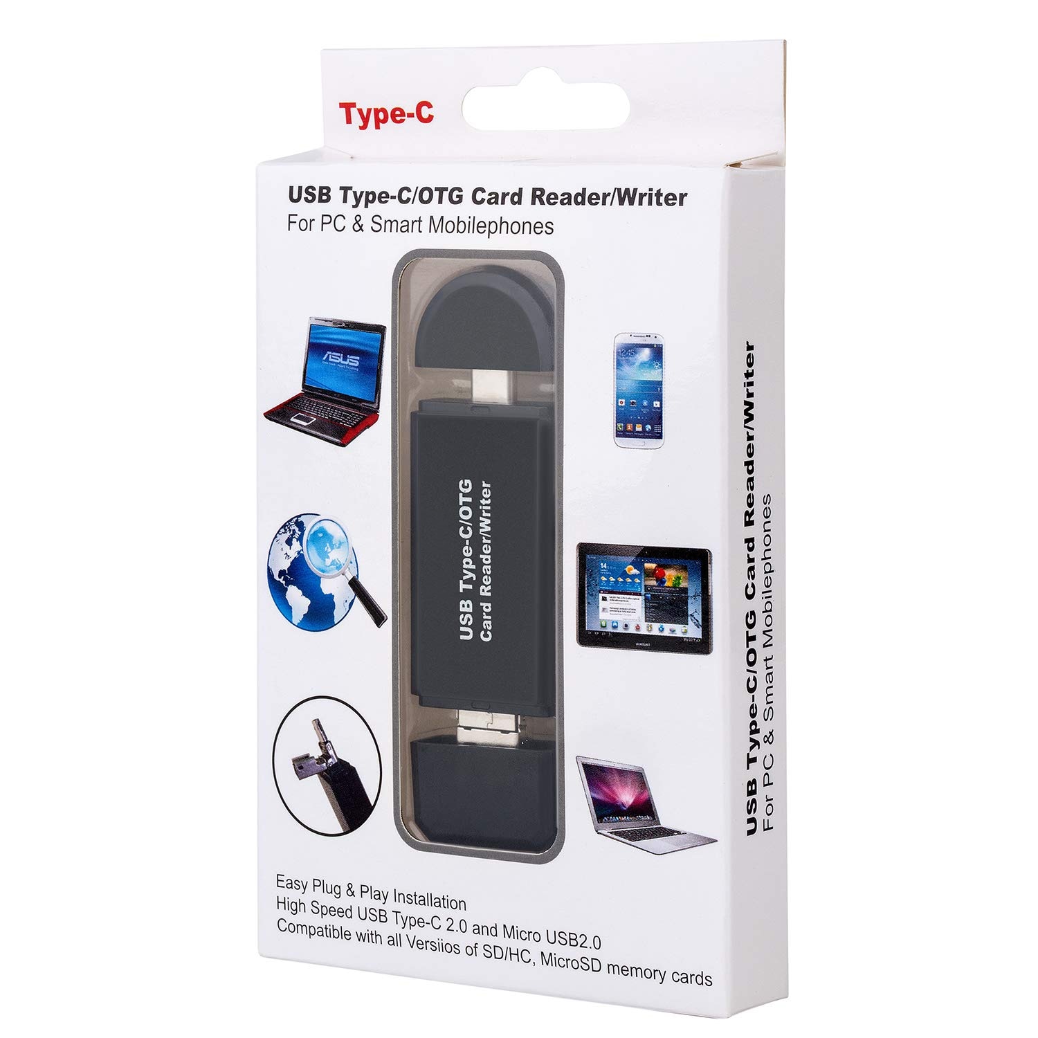 Smart All-in-One Micro SD Card Reader Smart All-in-One Micro SD Card Reader