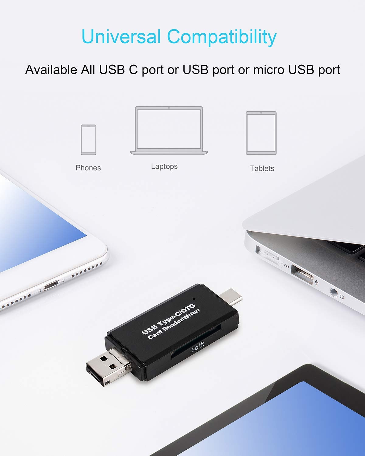 Smart All-in-One Micro SD Card Reader Smart All-in-One Micro SD Card Reader