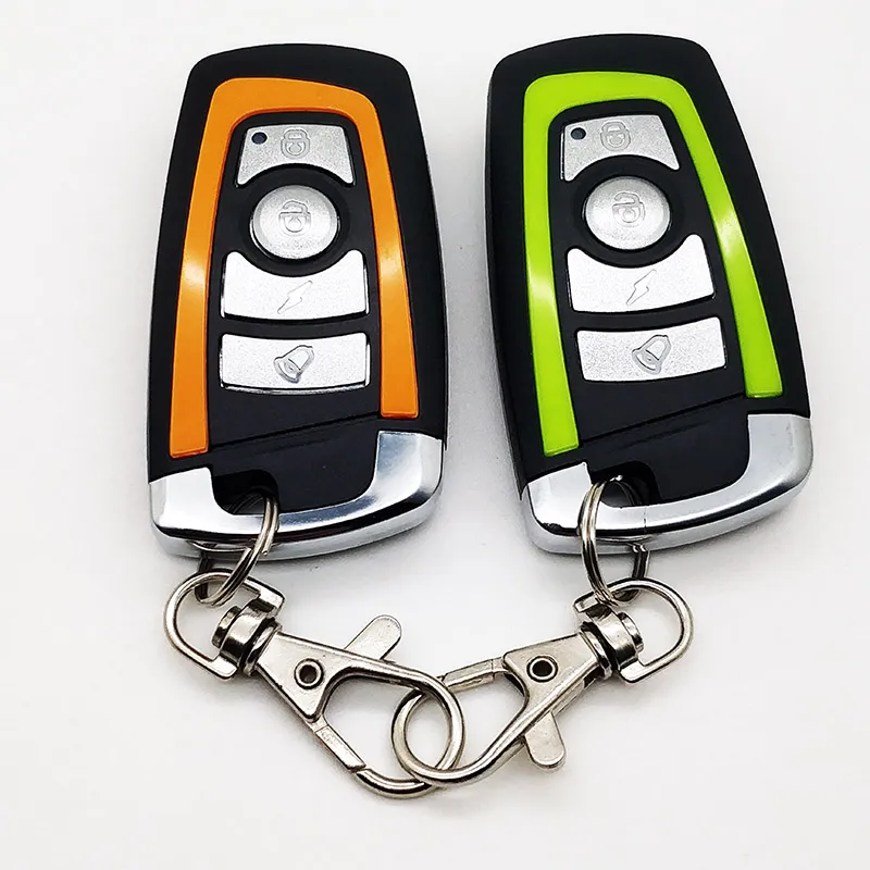 Universal Motorcycle Alarm System One-way with Engine Start Remote Control Key Fob 12V with Overload Protector Universal Motorcycle Alarm System One-way with Engine Start Remote Control Key Fob 12V with Overload Protector