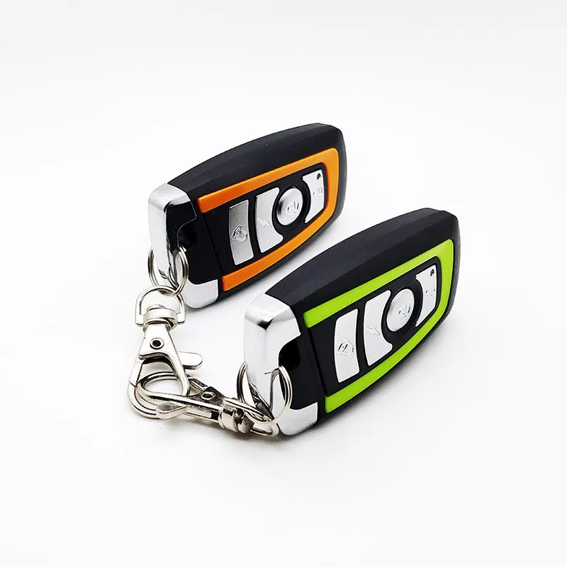 Universal Motorcycle Alarm System One-way with Engine Start Remote Control Key Fob 12V with Overload Protector Universal Motorcycle Alarm System One-way with Engine Start Remote Control Key Fob 12V with Overload Protector