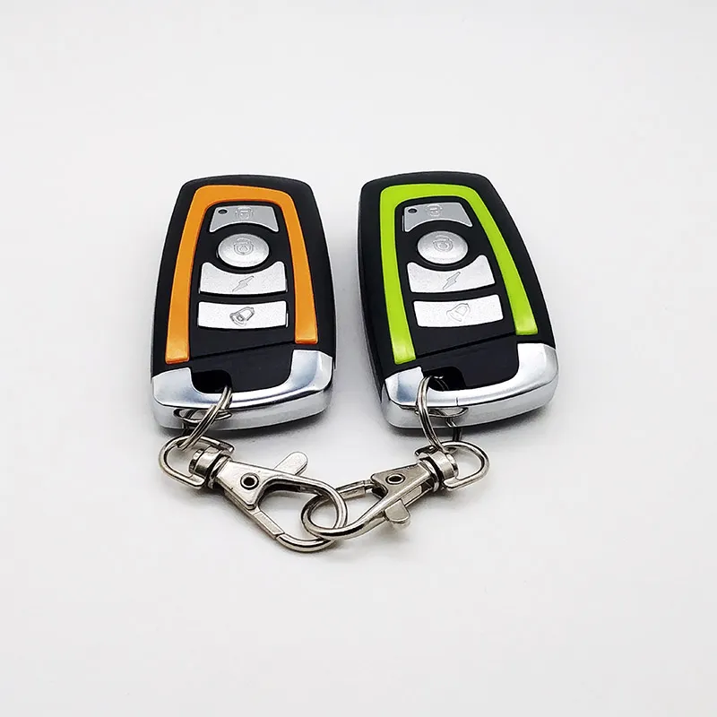 Universal Motorcycle Alarm System One-way with Engine Start Remote Control Key Fob 12V with Overload Protector Universal Motorcycle Alarm System One-way with Engine Start Remote Control Key Fob 12V with Overload Protector