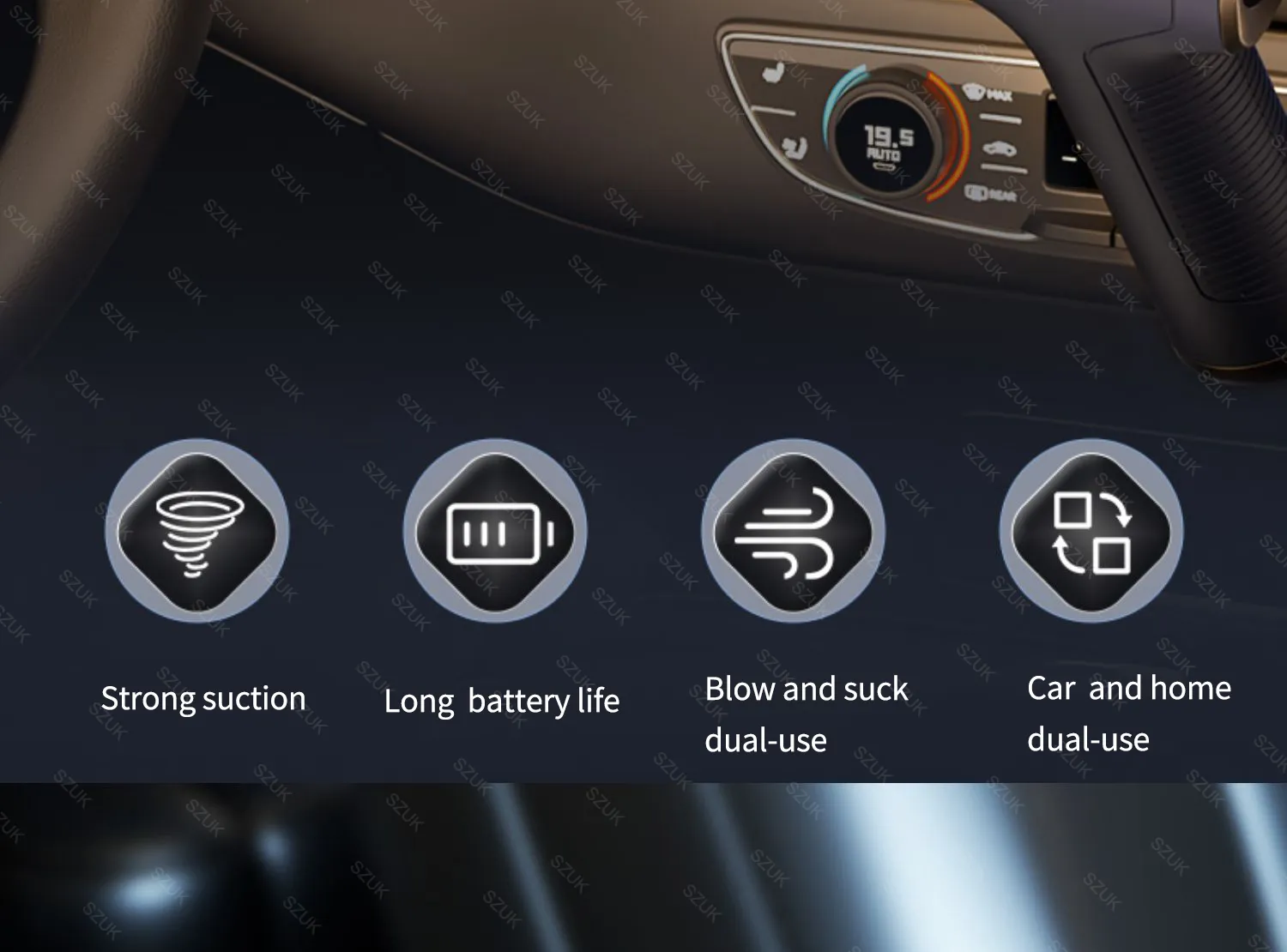 98000PA Car Vacuum Cleaner 1 Powerful Cleaning Machine Car Accessories Wireless Cleaner Appliance Home Auto Robot Strong Suction 98000PA Car Vacuum Cleaner 1 Powerful Cleaning Machine Car Accessories Wireless Cleaner Appliance Home Auto Robot Strong Suction